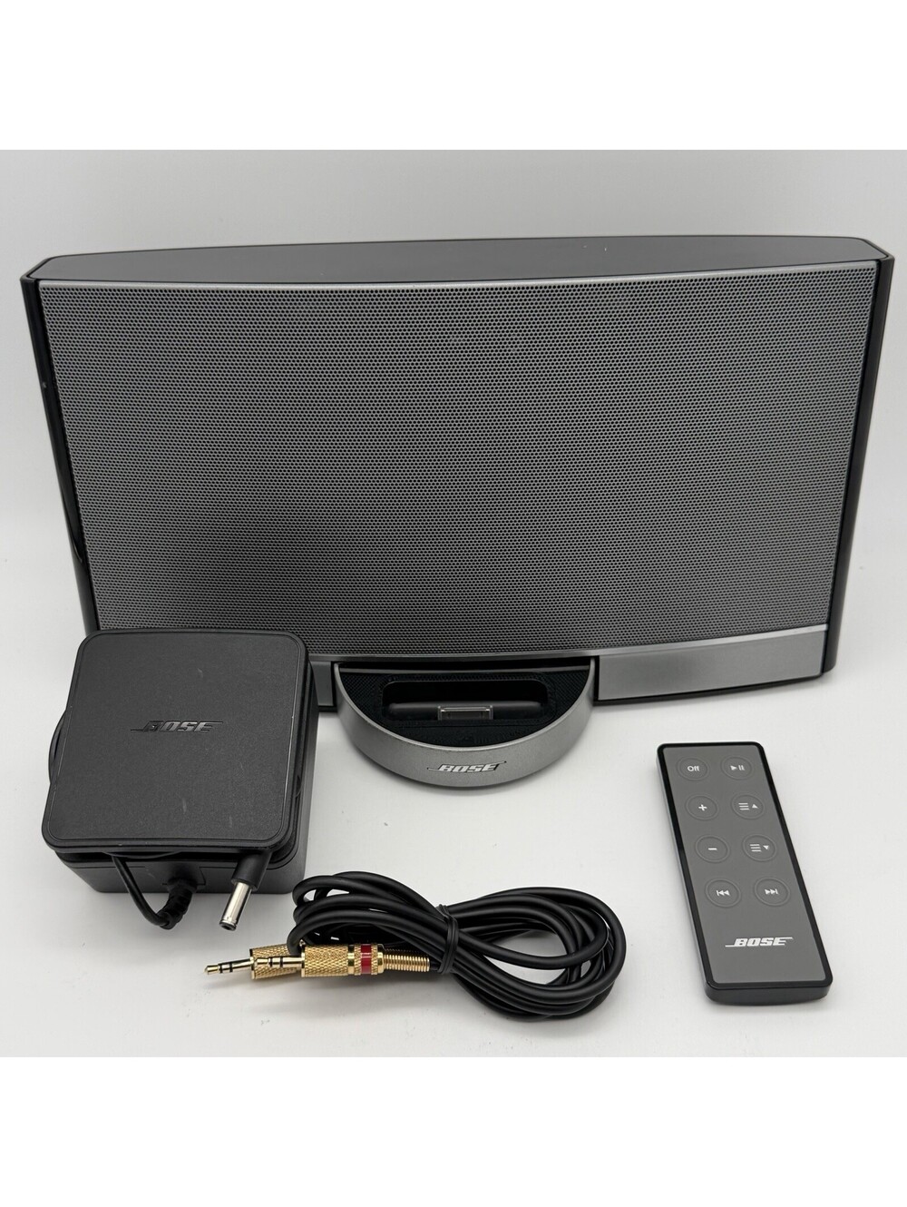 Bose SoundDock Portable 30-Pin iPod Speaker Dock Remote Power Supply Tested